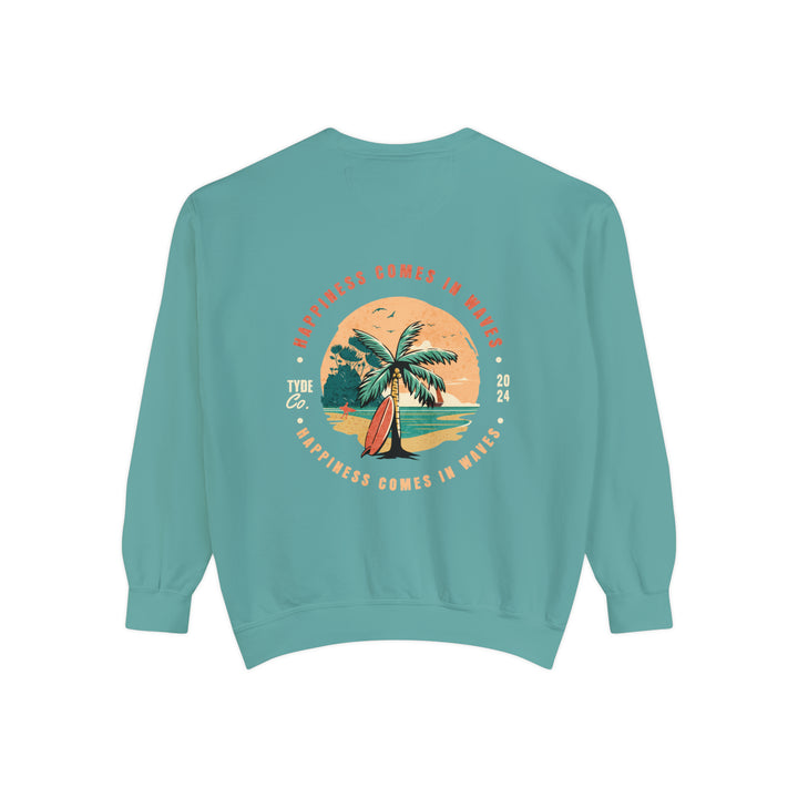 Happiness Comes in Waves Sweatshirt