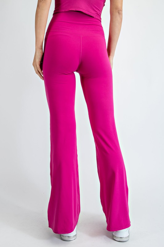 REM V Flared Yoga Pants with Pockets