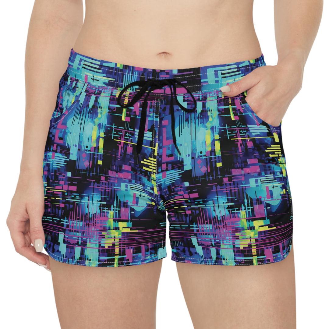 Neon Tok Athletic Shorts